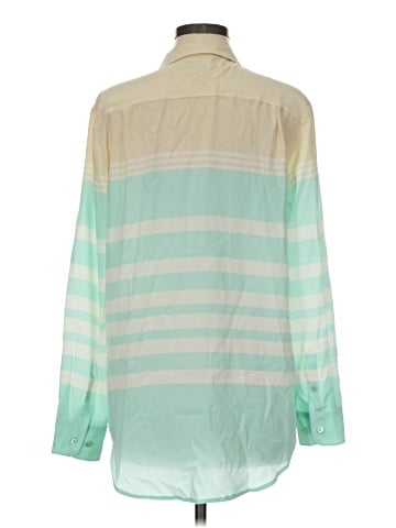 Equipment Long Sleeve Silk Top (view 2)