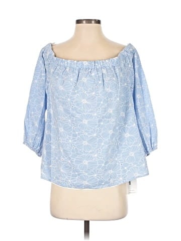 Milly 3/4 Sleeve Blouse (view 1)
