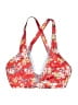 Jessica Simpson Floral Red Swimsuit Top Size L - photo 1