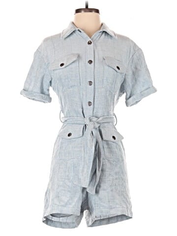 Line & Dot Romper (view 1)