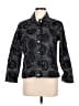 Laura Ashley 100% Polyester Paisley Black Jacket Size M (petite) - photo 1