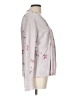 I.N. Studio Pink Long Sleeve Top Size L - photo 4
