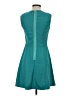Fun2Fun 100% Polyester Solid Teal Casual Dress Size S - photo 2