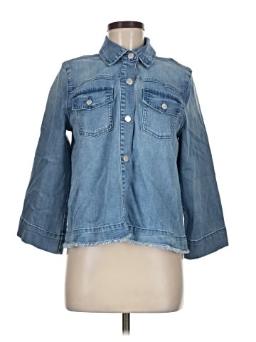 Isaac Mizrahi LIVE! Denim Jacket (view 1)