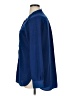 Paraphrase 100% Polyester Solid Blue Long Sleeve Blouse Size XL - photo 5