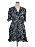 ePretty Polka Dots Blue Casual Dress Size XL - photo 1