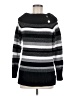 White House Black Market Stripes Black Pullover Sweater Size M - photo 1