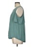 Green Envelope Teal Short Sleeve Top Size L - photo 5
