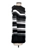 White House Black Market Stripes Black Pullover Sweater Size M - photo 4