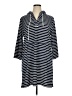 Lands' End Stripes Black Casual Dress Size XL - photo 1