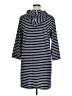 Lands' End Stripes Black Casual Dress Size XL - photo 2