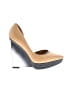 L.A.M.B. Color Block Tan Wedges Size 6 - photo 1