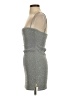 UNIF 100% Polyester Metallic Silver Cocktail Dress Size XS - photo 5