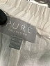 Pure Collection 100% Linen Ivory Linen Pants Size 14 - 16 - photo 4
