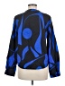 Unbranded 100% Polyester Blue Long Sleeve Blouse Size M - photo 2