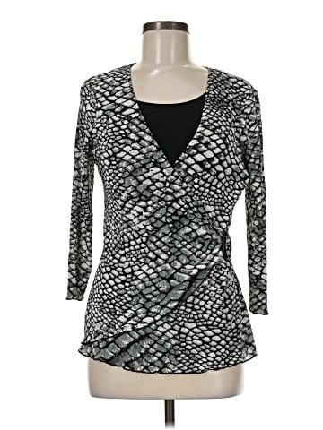 Notations 3/4 Sleeve Top (view 1)