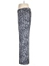 Chico's 100% Polyester Animal Print Blue Casual Pants Size L - photo 5