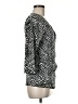 Notations 100% Polyester Gray 3/4 Sleeve Top Size M - photo 4