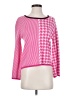 Left Coast by Dolan Houndstooth Pink Pullover Sweater Size XS - photo 1