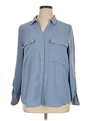 Laundry by Shelli Segal Long Sleeve Button-Down Shirt (view 1)