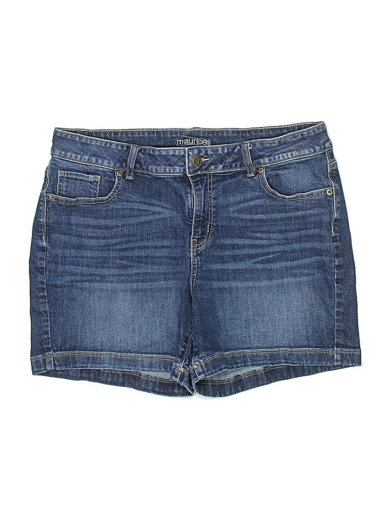 Pre-owned Maurices Denim Shorts In Blue