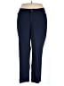 Catherines Solid Blue Casual Pants Size 30 waist - photo 1