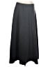 Grace Elements Solid Black Formal Skirt Size 12 - photo 1