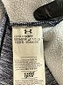 Under Armour 100% Polyester Gray Pullover Hoodie Size L - photo 7