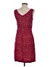 Express Hearts Burgundy Casual Dress Size 5 - 6 - photo 2