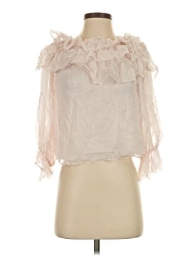 Alice + Olivia Sleeveless Silk Top