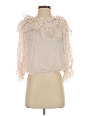Alice + Olivia Sleeveless Silk Top (view 1)