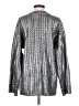Topshop Metallic Silver Pullover Sweater Size 4 - photo 2