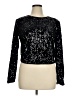 Suzy Shier Black Long Sleeve Top Size XL - photo 1