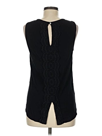 Pale Sky Sleeveless Blouse (view 2)