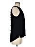 Pale Sky 100% Rayon Black Sleeveless Blouse Size M - photo 4
