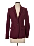 J.Crew Burgundy Blazer Size 2 - photo 1