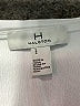H By Halston 100% Polyester White Sleeveless Blouse Size L - photo 7
