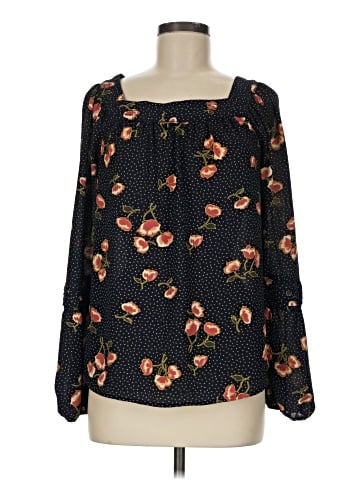 LC Lauren Conrad Long Sleeve Blouse (view 1)