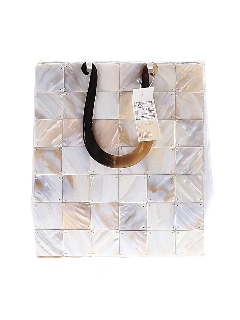 Pre-owned Unbranded Tote Bag In Ivory