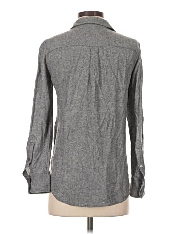 Theory Long Sleeve Button-Down Shirt (view 2)