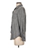 Theory Tweed Gray Long Sleeve Button-Down Shirt Size S - photo 5