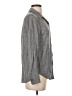 Theory Tweed Gray Long Sleeve Button-Down Shirt Size S - photo 4