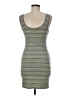 Guess Stripes Gray Casual Dress Size M - photo 2