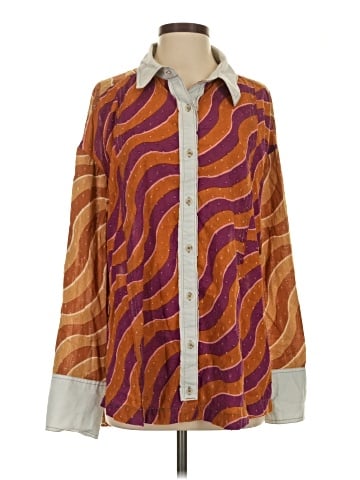 We the Free Long Sleeve Button-Down Shirt (view 1)