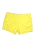 J.Crew 100% Cotton Solid Yellow Shorts Size 14 - photo 1