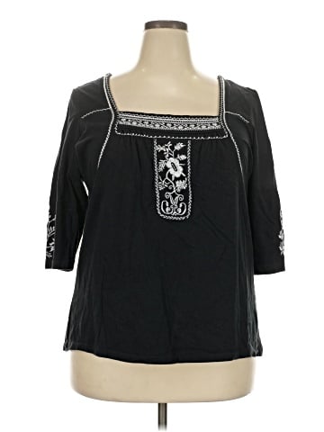 Avenue 3/4 Sleeve Top (view 1)