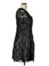 Eliza J 100% Polyester Black Cocktail Dress Size 14 - photo 4