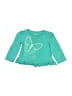 Circo 100% Cotton Teal Long Sleeve Top 6-9 MO / 9 MO - photo 1