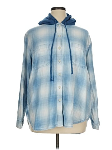 American Eagle Outfitters Long Sleeve Blouse (view 1)