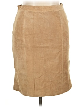 Boston Proper Faux Leather Skirt